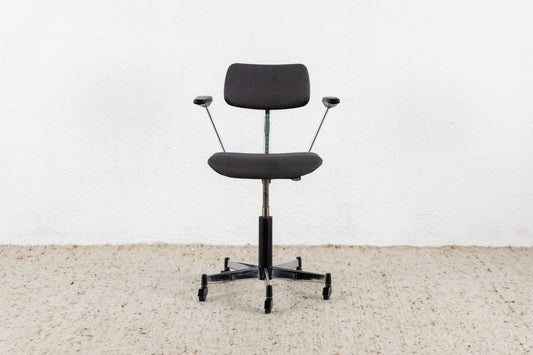 Schreibtischstuhl Giroflex Drehstuhl vintage mid century Polster Büro Stuhl