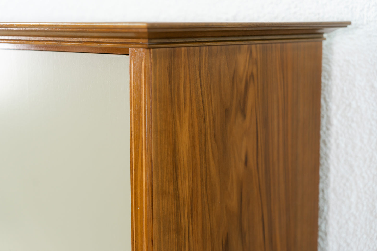 Mid Century Vitrine Highboard Sideboard Nuss Holz