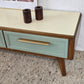 MID CENTURY LOWBOARD Tv Sideboard Nuss Holz vintage Kommode Schubladen
