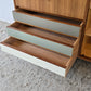 TEAK KOMMODE Sideboard Holz Tv Vintage 60er Schubladen midcentury