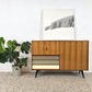 TEAK KOMMODE Sideboard Holz Tv Vintage 60er Schubladen midcentury