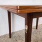 TEAK ESSTISCH ausziehbar Holz vintage esszimmer küche tisch 1960s