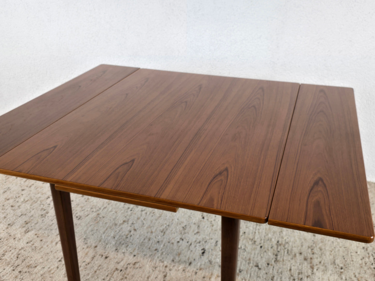 TEAK ESSTISCH ausziehbar Holz vintage esszimmer küche tisch 1960s