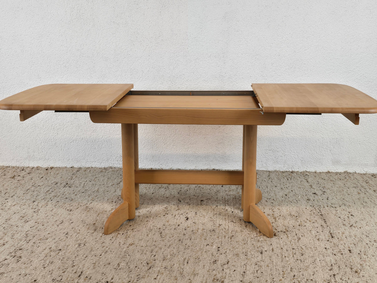 BUCHE MASSIV ESSTISCH ausziehbar Holz vintage esszimmer küche tisch