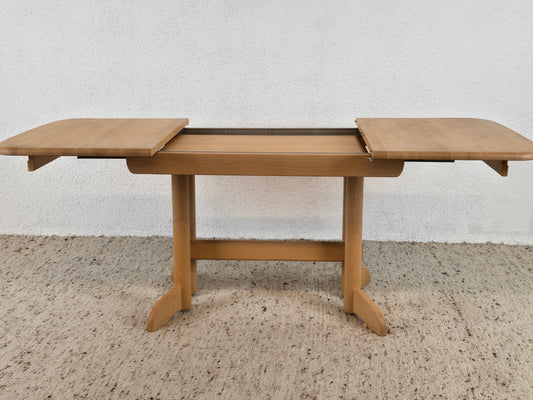 BUCHE MASSIV ESSTISCH ausziehbar Holz vintage esszimmer küche tisch