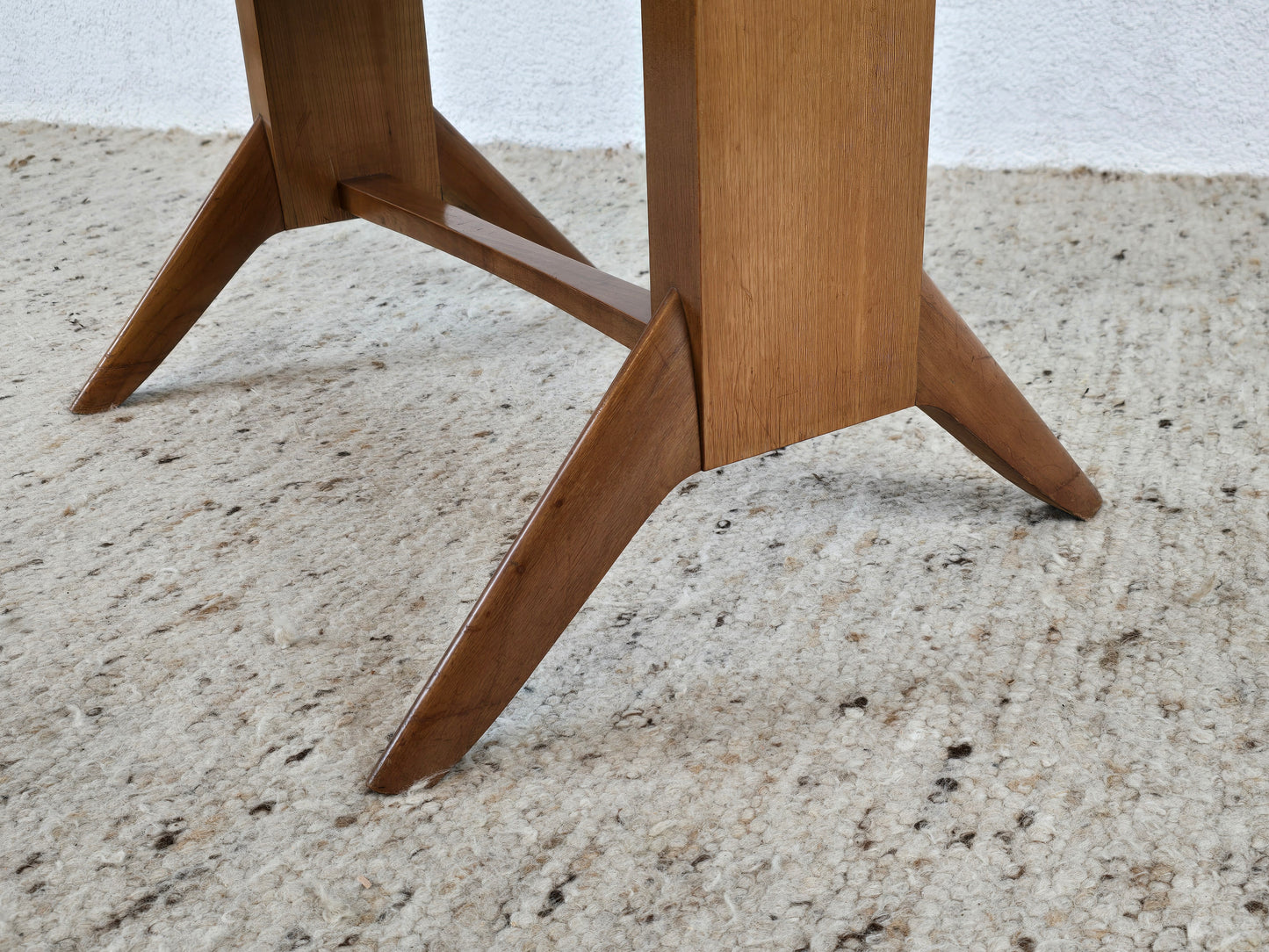 WILHELM RENZ ESSTISCH Couchtisch Holz vintage küche tisch 1960s retro Schreibtisch