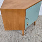 VINTAGE ECKKOMMODE Holz Kommode Rüster Mid Century schrank tv ddr