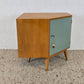 VINTAGE ECKKOMMODE Holz Kommode Rüster Mid Century schrank tv ddr