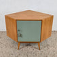 VINTAGE ECKKOMMODE Holz Kommode Rüster Mid Century schrank tv ddr