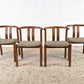 1 von 4 HANS J. FREYDENDAL STUHL 1von4 denmark teak vintage esszimmer Designer