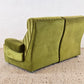 VINTAGE 2ER SOFA grün stoff mid century 60s sessel couch retro modular