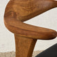 ERIK KIRKEGAARD STUHL vintage mid century Teak schreibtisch 49b