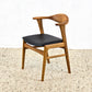 ERIK KIRKEGAARD STUHL vintage mid century Teak schreibtisch 49b