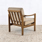 KNOLL ANTIMOTT SESSEL holz vintage Stuhl Tv beige buche 1960 60s midcentury Armchair