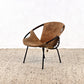 BALLOON CHAIR sessel leder midcentury vintage stuhl hans olsen