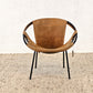 BALLOON CHAIR sessel leder midcentury vintage stuhl hans olsen