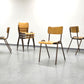 INDUSTRIAL STUHL 1von50 vintage stapelbar cafe patina esstisch