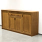 DYRLUND TEAK HIGHBOARD sideboard schrank kommode 60s Holz Vintage