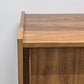 MID CENTURY SIDEBOARD nuss holz vintage kommode lowboard schiebetüren