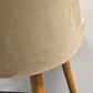 THONET STUHL esstisch schreibtisch küche stoff beige vintage midcentury 1950er