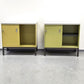 BOLTE KOMMODE vintage spint sideboard metall schrank schuhregal