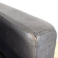 COR CONSETA COUCH Leder Sofa Schwarz vintage Patina Sessel Garnitur