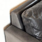COR CONSETA COUCH Leder Sofa Schwarz vintage Patina Sessel Garnitur