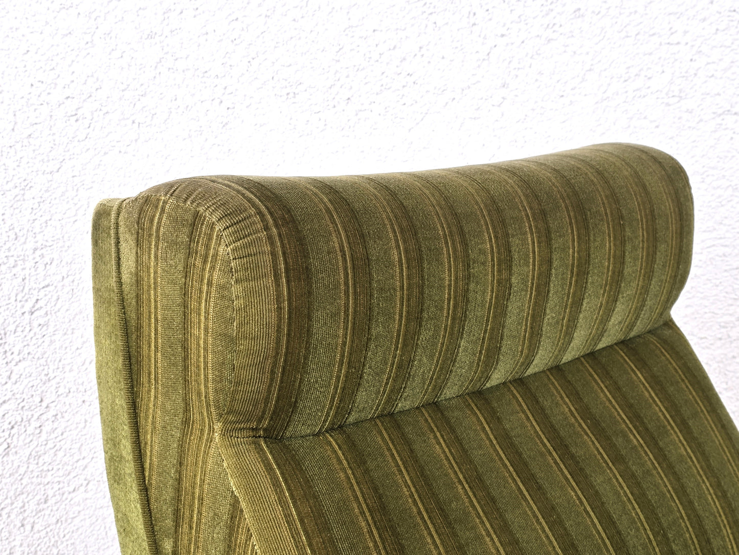 MID CENTURY SESSEL stuhl grün stoff armchair sofa ddr couch vintage retro