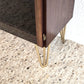 WK MÖBEL VITRINE PALISANDER holz vintage regal schrank bücher küche