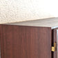 WK MÖBEL VITRINE PALISANDER holz vintage regal schrank bücher küche