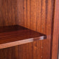 WK MÖBEL VITRINE PALISANDER holz vintage regal schrank bücher küche