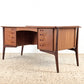 HP HANSEN SCHREIBTISCH teak holz büro tisch designer svend aaege madsen dänemark