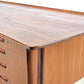 HP HANSEN SCHREIBTISCH teak holz büro tisch designer svend aaege madsen dänemark