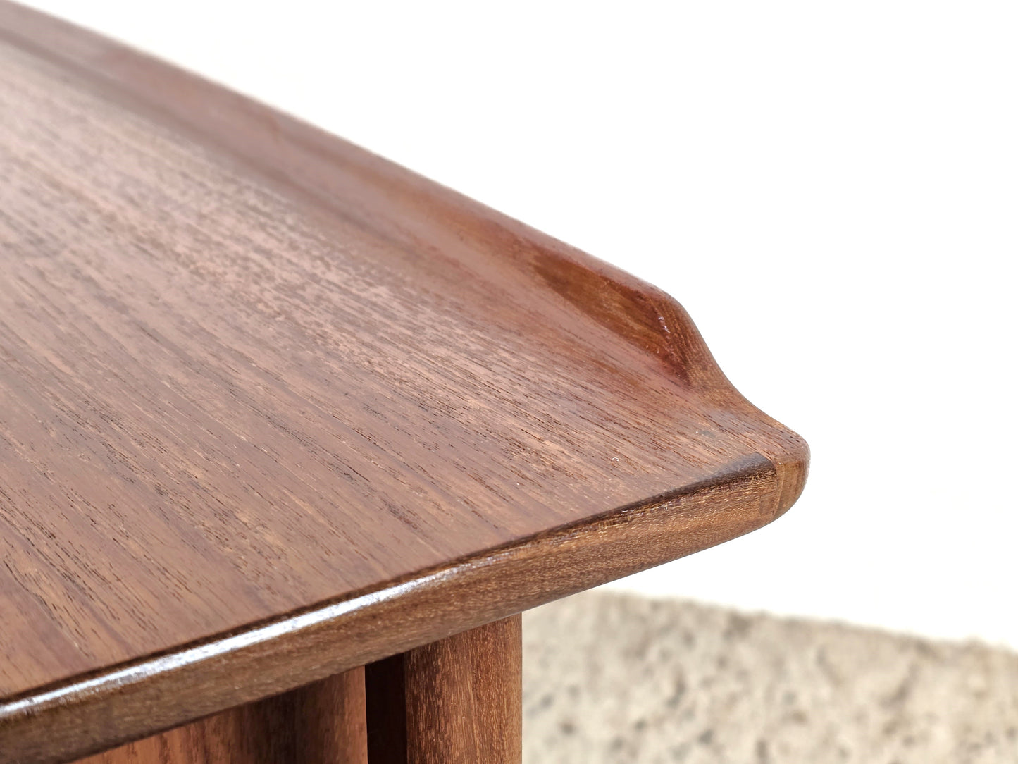 HP HANSEN SCHREIBTISCH teak holz büro tisch designer svend aaege madsen dänemark