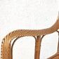 1960ER RATTAN SITZBANK sofa sessel vintage stuhl sitzbank esszimmer couch boho designer