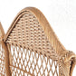 1960ER RATTAN SITZBANK sofa sessel vintage stuhl sitzbank esszimmer couch boho designer