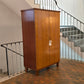 VINTAGE KLEIDERSCHRANK Eiche teak holz schrank mid century 1960s retro kommode