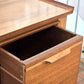VINTAGE TEAK SCHREIBTISCH holz tisch büro mid century retro dänish denmark
