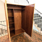 VINTAGE KLEIDERSCHRANK  holz schrank mid century 1960s retro kommode nuss rüster
