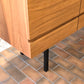 MID CENTURY SIDEBOARD nuss holz schrank highboard vintage retro kommode