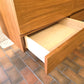 MID CENTURY SIDEBOARD nuss holz schrank highboard vintage retro kommode
