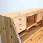 MASSIVHOLZ SEKRETÄR kommode schreibtisch minibar vintage schrank