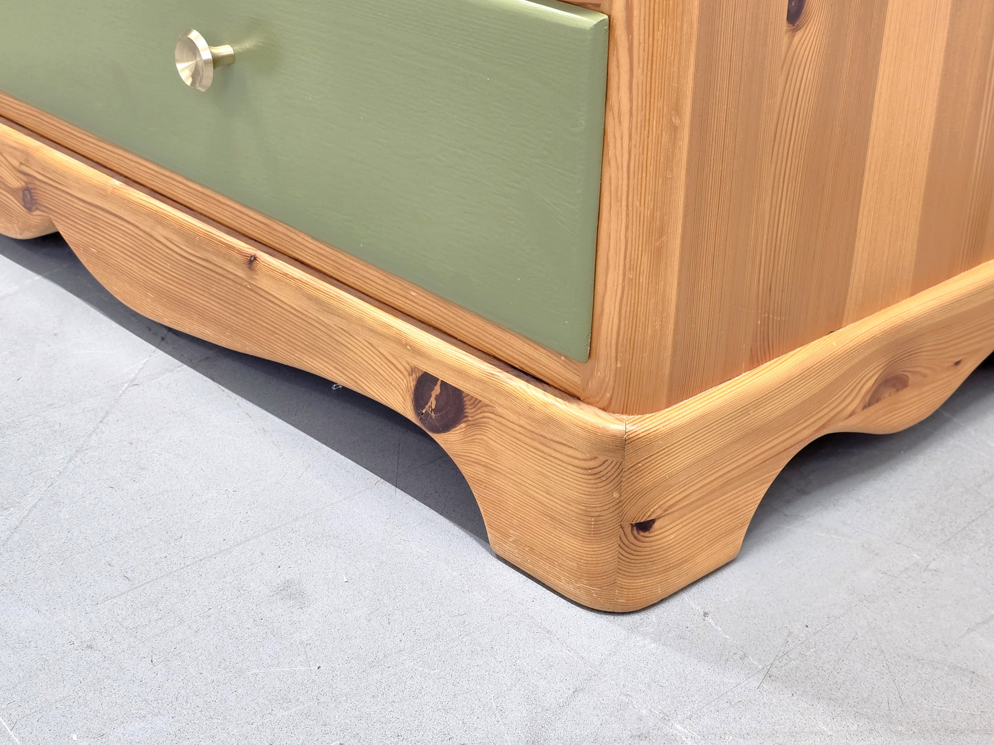 MASSIVHOLZ SEKRETÄR kommode schreibtisch minibar vintage schrank