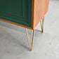 VINTAGE SIDEBOARD kommode holz nussbaum kleider tv grün gero wohnzimmer schlafzimmer