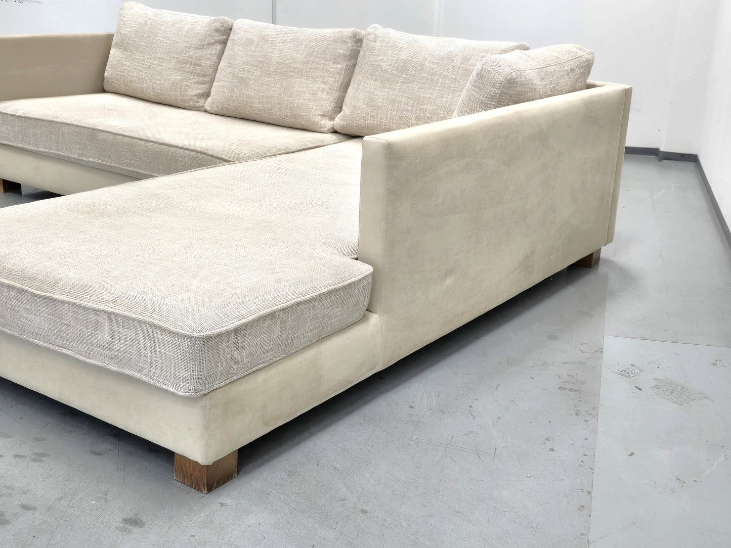 MACHALKE BIG SOFA couch garnitur wohnzimmer beige schlafcouch