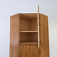 NUSSBAUM KLEIDERSCHRANK eckschrank vintage schrank holz mid century schlafzimmer