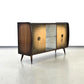 VINTAGE SIDEBOARD midcentury kommode mini bar platten wohnzimmer musik