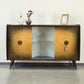 VINTAGE SIDEBOARD midcentury kommode mini bar platten wohnzimmer musik