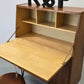 VINTAGE SEKRETÄR kommode schreibtisch holz nussbaum 60s retro midcentury