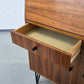 VINTAGE SEKRETÄR kommode schreibtisch holz nussbaum 60s retro midcentury